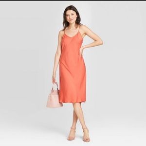 NWT A New Day satin slip dress